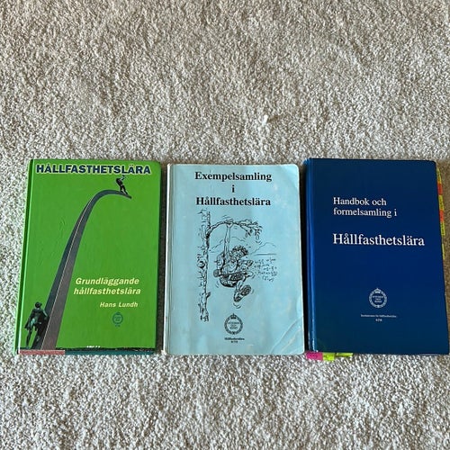 Hållfasthetslära – komplett bokpaket från KTH (3 böcker)