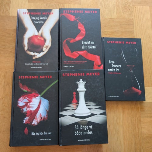 Twilight serien på svenska av Stephenie Meyer