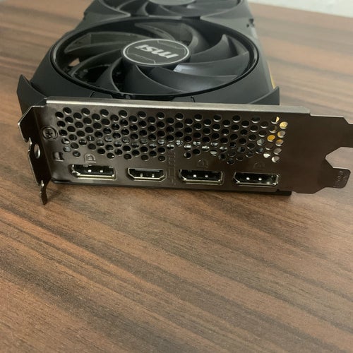 MSI GeForce RTX 4060 VENTUS 2X BLACK OC Edition