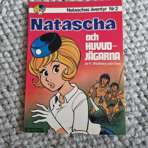 Natascha och Huvudjägarna av F. Walthéry och Gos, 1980