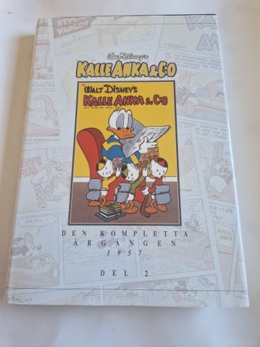 Kalle anka - Den kompletta årgången 1957, del 2. Oläst/Nyskick!