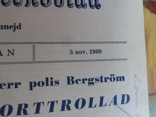 GRÖNKÖPINGS VECKOBLAD, 1960 NOV. 3, TIDNING