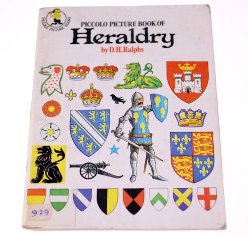 Piccolo Picture Book of Heraldry by D.H.Ralphs-World heritage book-Weight 114g