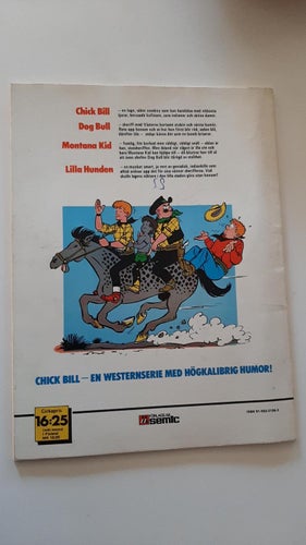 CHICK BILLS ÄVENTYR AV TIBET 2 HÅRRESANDE HANDEL TRYCKT 1980 I FINT SKICK