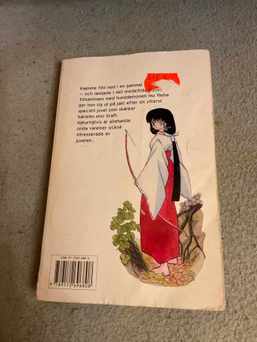 Inuyasha vol 1 - svenska manga anime fantasy rumiko takahashi ranma inu yasha