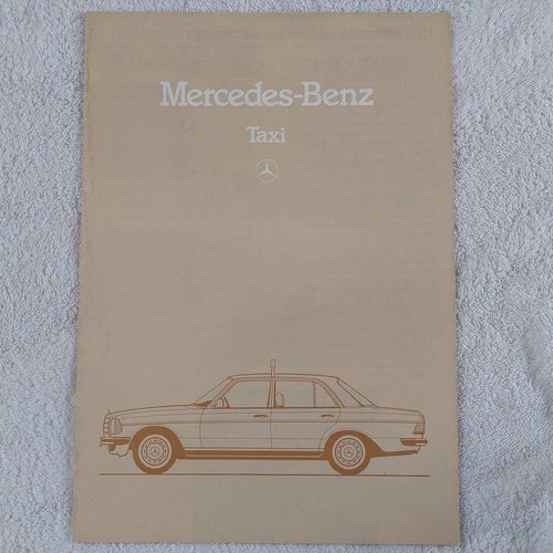 Mercedes Benz Taxi 0583 1984 W123 en espanol ..
