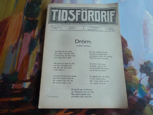 TIDSFÖRDRIF, 1914, DRÖM, TIDNING