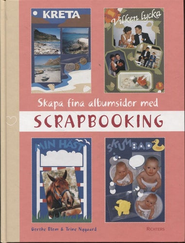 Skapa fina albumsidor med scrapbooking
