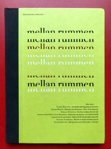 BAKOM FASADEN, UNDER YTAN, MELLAN RUMMEN Åtta röster 2012