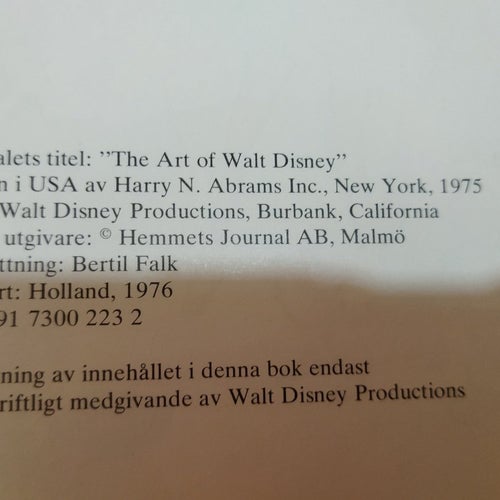 Den fantastiske Walt Disney Från Musse Pigg till Disneyland - Christopher Finch