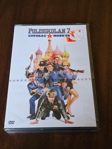 Polisskolan 7 - Uppdrag Moskva DVD (SV text) INPLASTAD