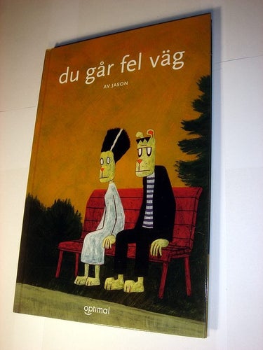 Du går fel väg NY INBUNDEN BOK ( Frankensteins monster )