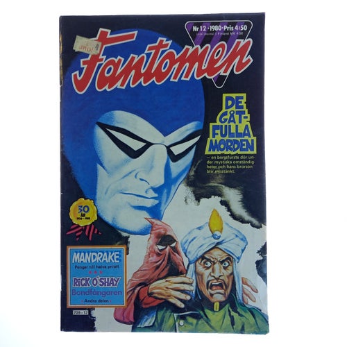Fantomen - 1980 - NR 12 - Det gåtfulla mordet
