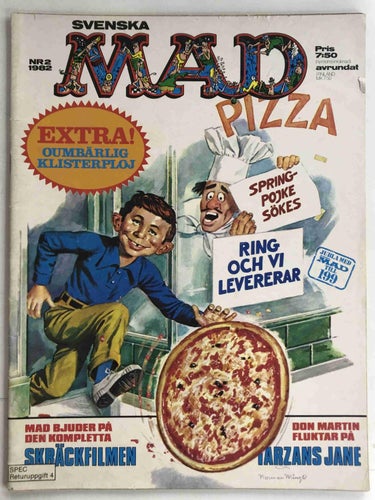 MAD - 1982:2 VG-FN med klisterplojbilaga