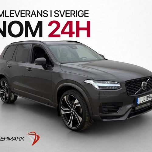 Volvo XC90 Recharge T8 AWD Ultimate Dark 7-Sits Pano B&W HuD