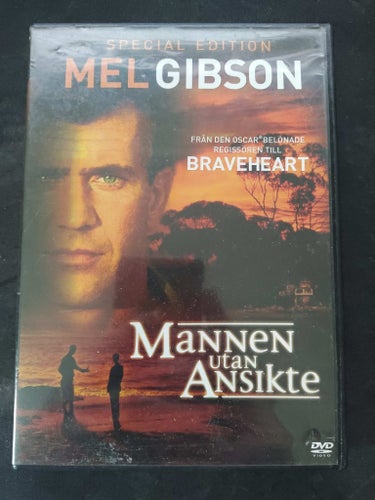 Mannen utan Ansikte (1993) - Mel Gibson - DVD