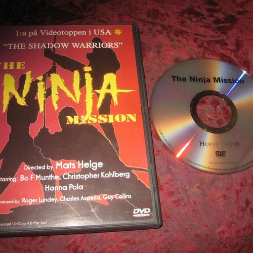 THE NINJA MISSION (CHRISTOPHER KOHLBERG,HANNA POLA,BO F. MUNTHE) DVD