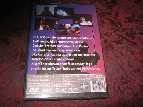 THE NINJA MISSION (CHRISTOPHER KOHLBERG,HANNA POLA,BO F. MUNTHE) DVD