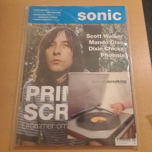 Sonic - Sommaren 2006 med Primal Scream + CD