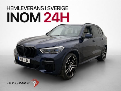 BMW X5 xDrive45e M-Sport Pano B&W 360° HuD Drag Luftfjäd.