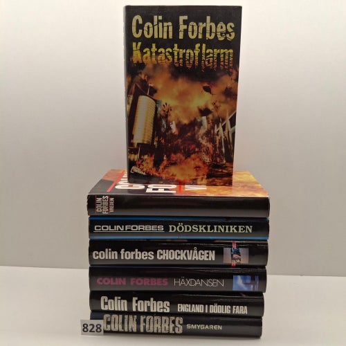 Colin Forbes x7 Bokpaket med hårdpärm - Se bilder för titlar