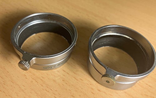 MOTLJUSSKDD metall för Elmar 3.5cm / M39 och Elmar 5cm / M39
