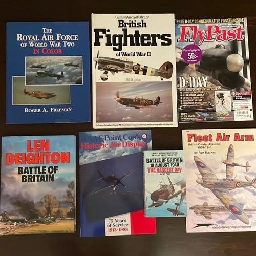 Samling RAF - RAAF - FAA - brittiska flygplan