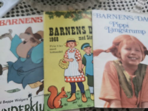 Barnens Dag Böcker - Beppe Wolgers, Astrid Lindgren, 1968, 1969, 1973