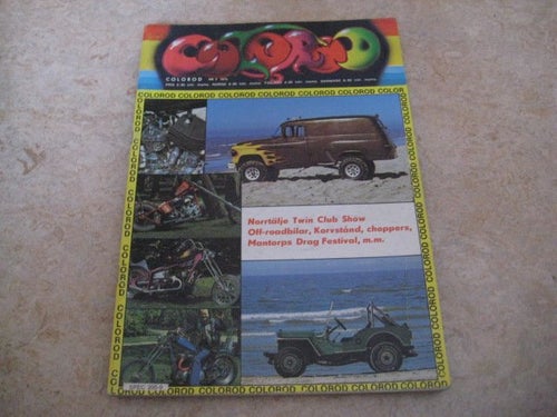 COLOROD NR 9 1976 FORD SUNLINER -55,HEMI-T,OLDS ROD,M.M