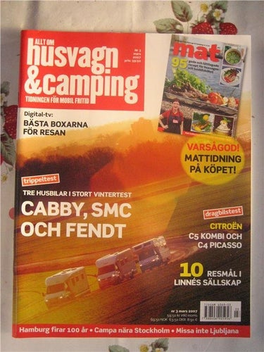 Allt om Husvagn & Camping Nr:3-2007 (Med Bilaga)