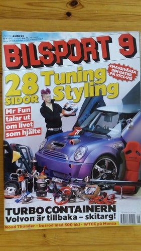Bilsport nr 9 2005: Audi S3 köpguide, Club Renault i Superstage