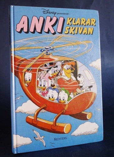 Anki klarar skivan. Walt Disney fin barnbok