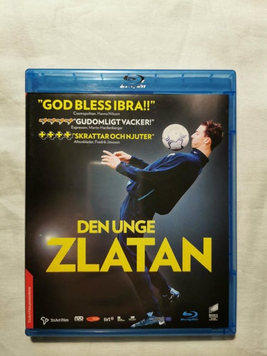 Bluray-film: Den unge Zlatan