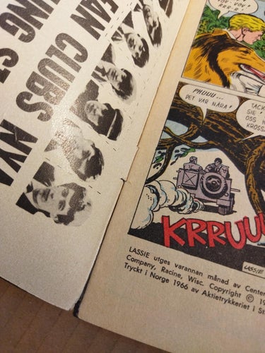Lassie 1966 nr 1, Fine plus