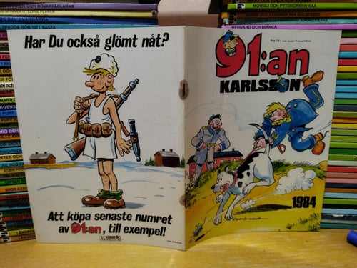 91:an Karlsson 1984, good plus