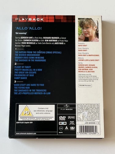 'Allo 'allo! - Series 3 & 4 - BBC (OBS: ej svensk text). Beg. DVD-box