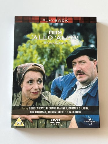 'Allo 'allo! - Series 3 & 4 - BBC (OBS: ej svensk text). Beg. DVD-box