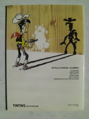 LUCKY LUKE. Skumt spel i Texas