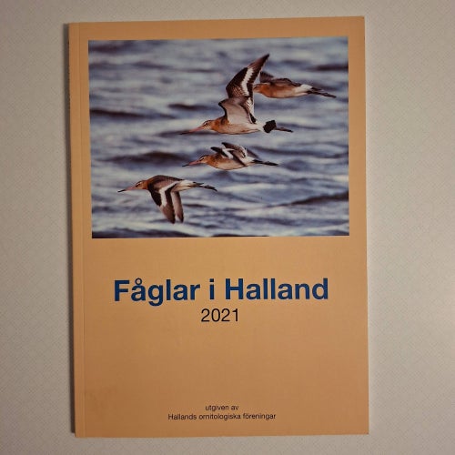 Fåglar i Halland 2021 (hft) rikt illustrerad