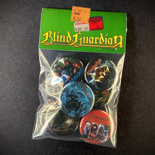9 st Blind Guardian pins #2 (25 mm) * gratis porto *