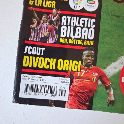 Tidningen Goal nr 9 2014