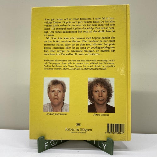 Sagan Om Sune Bok ISBN 9129598249 Anders Jacobsson Sören Olsson 1984 Retro