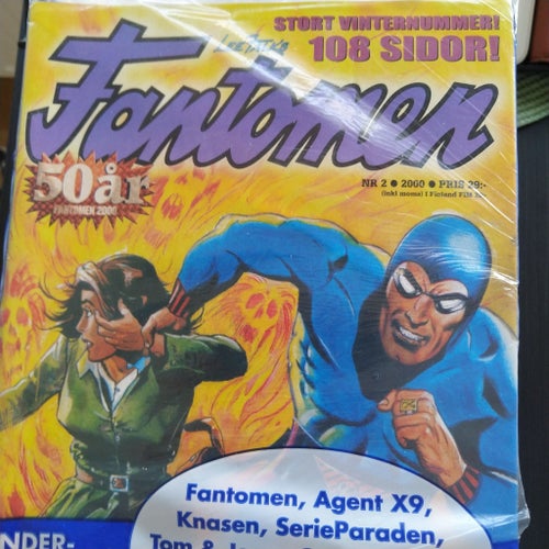 Fantomen - Nr 2 , 2000 ( Inplastad )