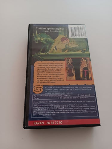 Klokkeren fra Notre Dame VHS