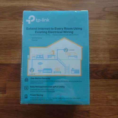 TP-Link AV600 2-Port Passthrough Powerline Starter Kit