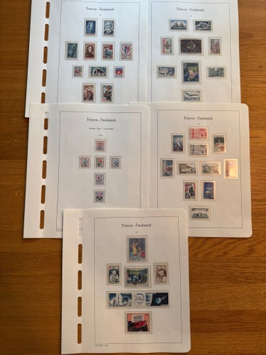 Frankrike POSTFRISKT 1965 - 1968