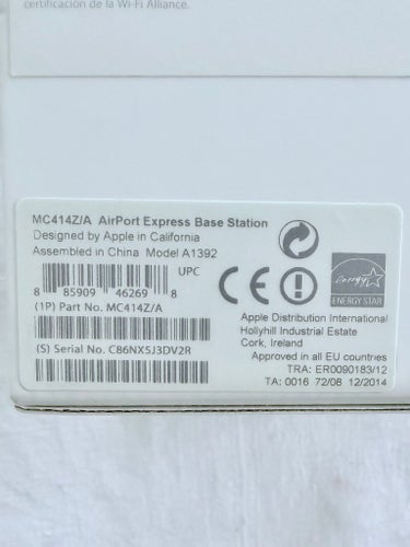 2 stycken Apple AirPort Express