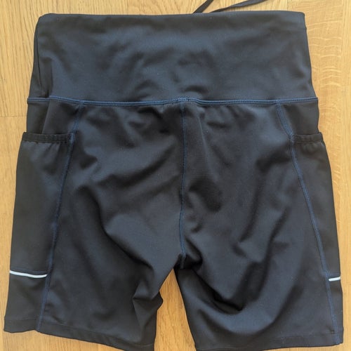 Endurance svarta tränings tights dam st S-M, fickor, reflexer, perfekt nyskick