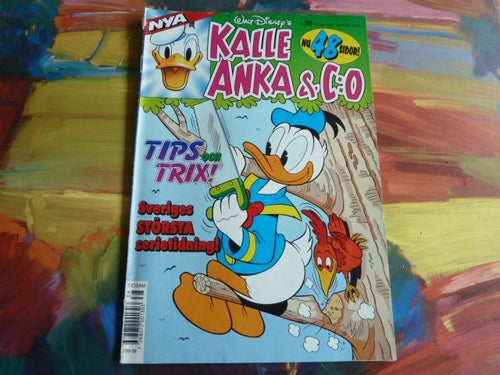 KALLE ANKA & C:O, 1992 NR 38, TIDNING