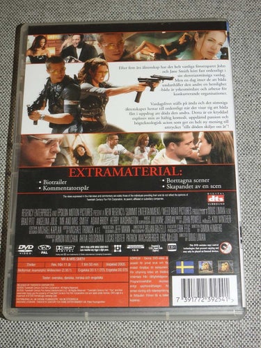 Mr & Mrs Smith DVD - Brad Pitt, Angelina Jolie